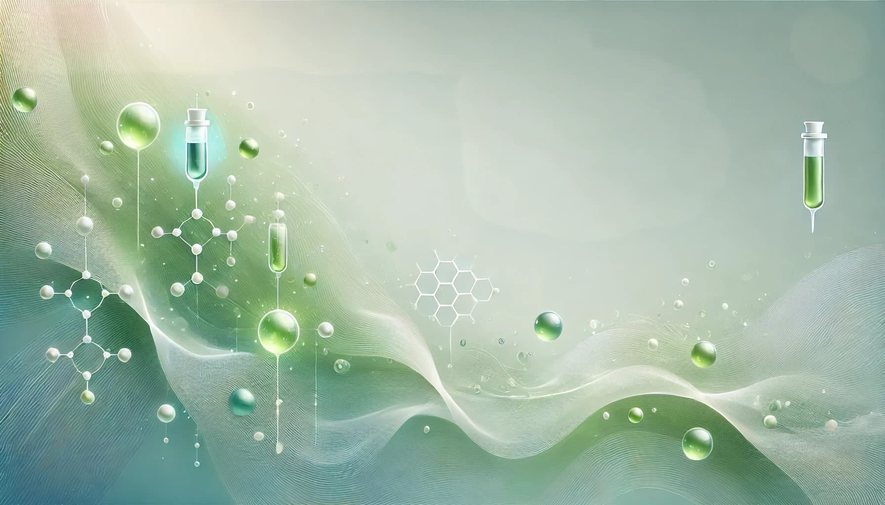 VitaminGo background with molecular structures